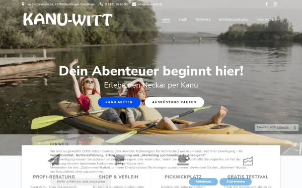 www.kanu-witt.de