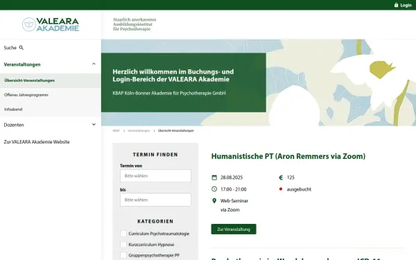 psychotherapie.valeara-akademie.de