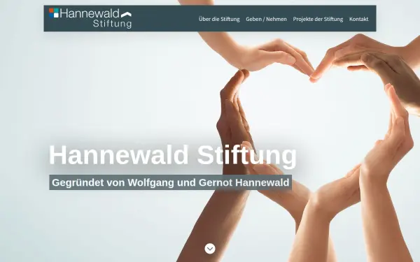 hannewald-stiftung.de