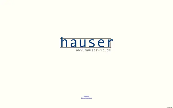 hauser-it.de