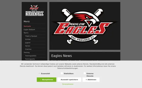 mahlow-eagles.de