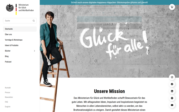 ministeriumfuerglueck.de