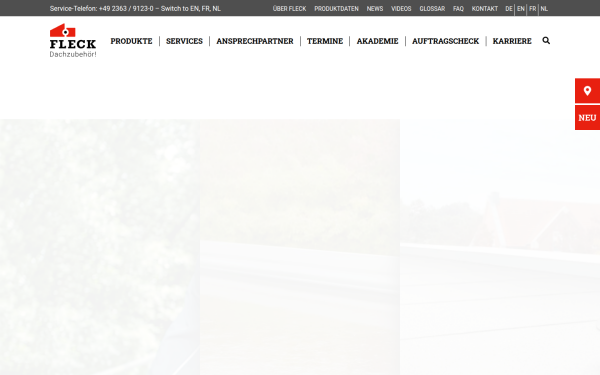 fleck-dach.de