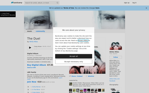 whitemilesband.bandcamp.com