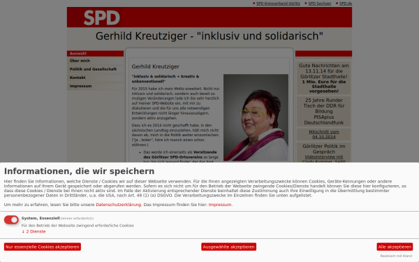 www.gerhild-kreutziger-spd.de