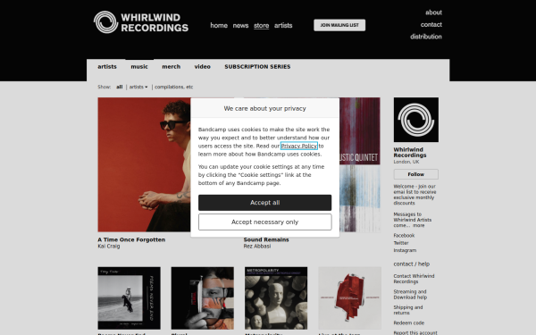 music.whirlwindrecordings.com