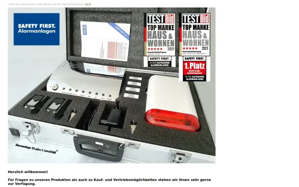 www.safety-first-alarmanlagen.de