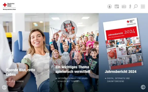 www.blutspendedienst-west.de