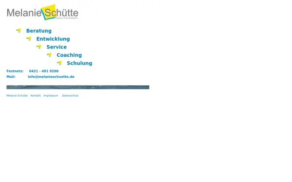 melanieschuette.de