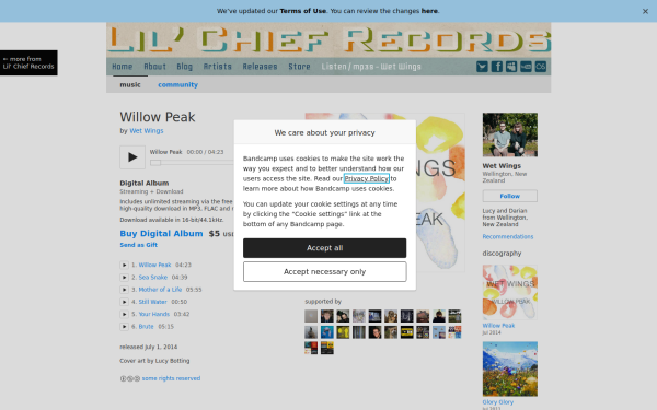 wetwings.lilchiefrecords.com