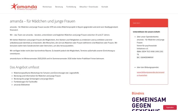 www.amanda-muenchen.de