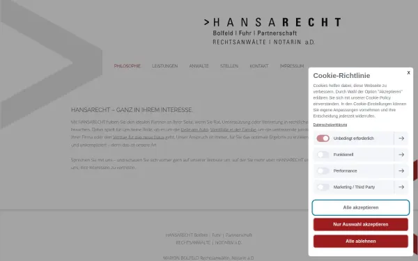 www.hansarecht.de