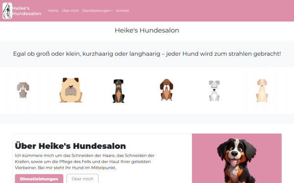 heikeshundesalon.de