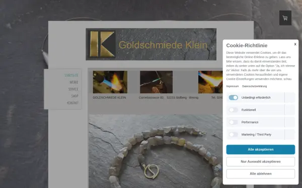www.goldschmiede-klein.de