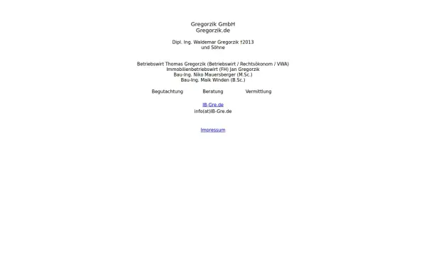 www.gregorzik.de