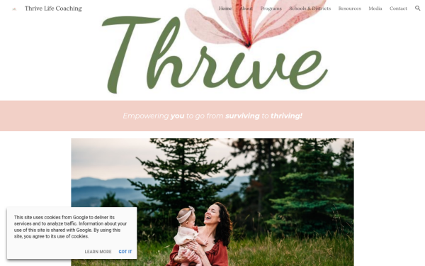 www.thrivewithandreaperry.com