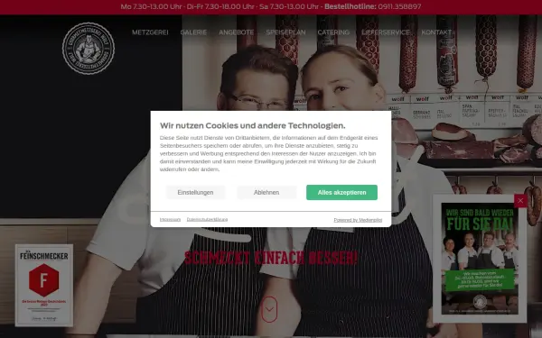 www.gourmetmetzgerei-wolf.de