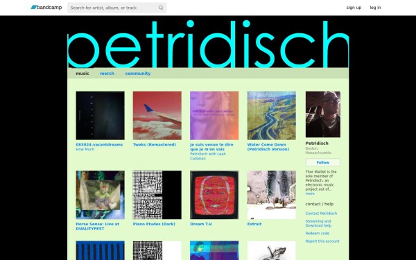 petridisch.bandcamp.com