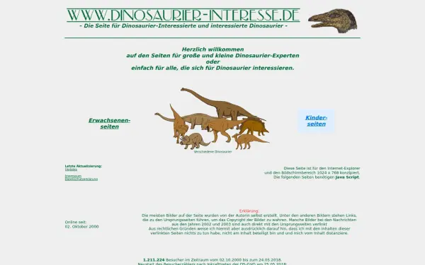 dinosaurier-interesse.de