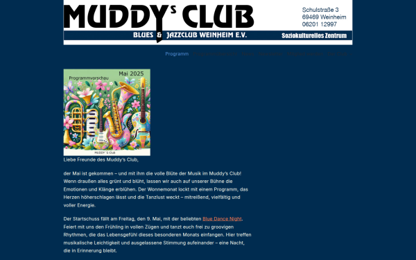 muddys-club.net