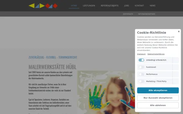 www.malerwerkstaette-huebl.de