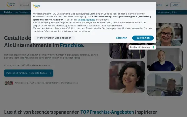 www.franchiseportal.de