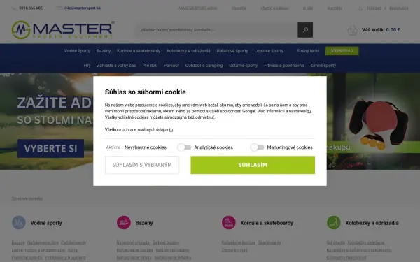 www.mastersport.sk
