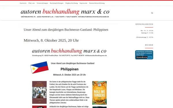 autorenbuchhandlung-marx.de