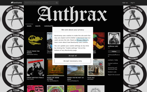 anthraxuk.bandcamp.com