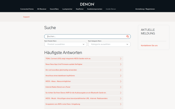 support-de.denon.com