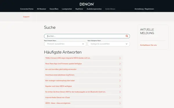support-de.denon.com