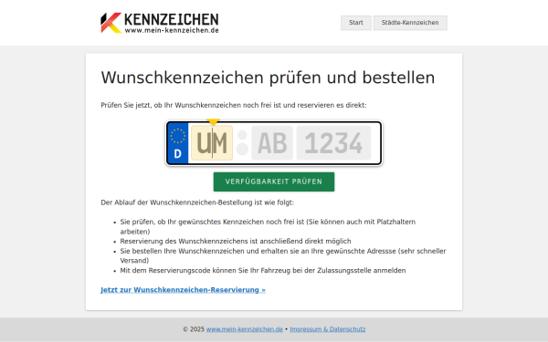 www.mein-kennzeichen.de