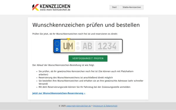 www.mein-kennzeichen.de