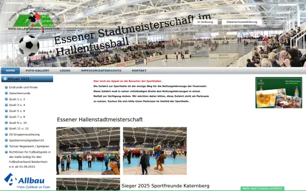 hallenfussball-essen.com