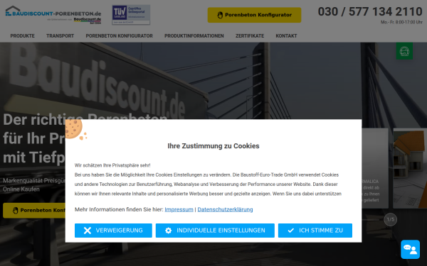 www.baudiscount-porenbeton.de