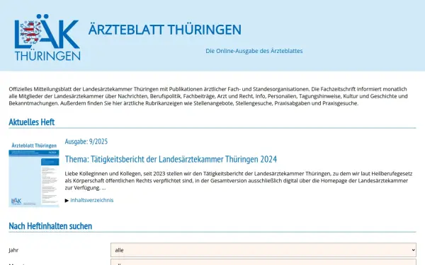 www.aerzteblatt-thueringen.de