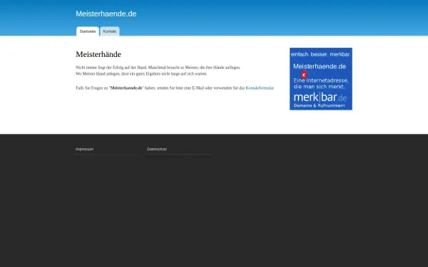 www.meisterhaende.de