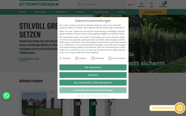 www.gittermattenzaun.at