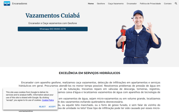 www.vazamentoscuiaba.net