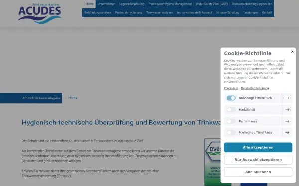 www.acudes-trinkwasserhygiene.de