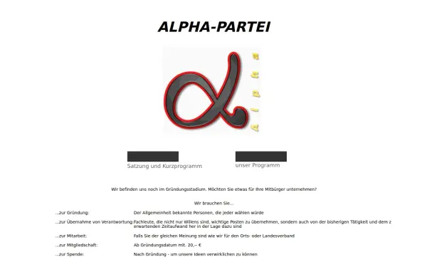 alphapartei.de