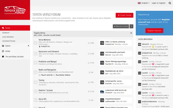 www.toyota-verso-forum.de