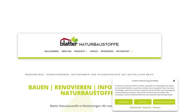 www.blatter-naturbaustoffe.de