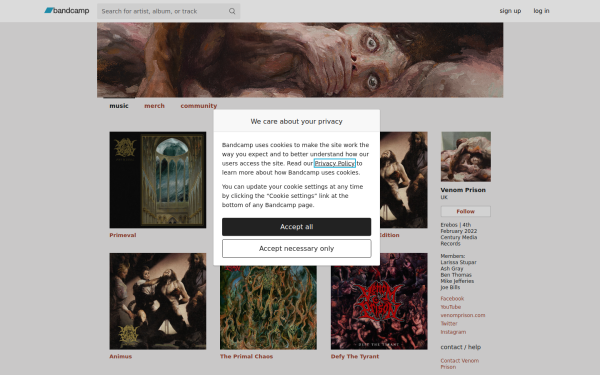 venomprison.bandcamp.com