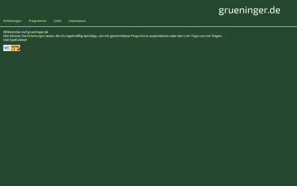 grueninger.de