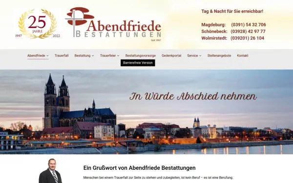 www.abendfriede.de