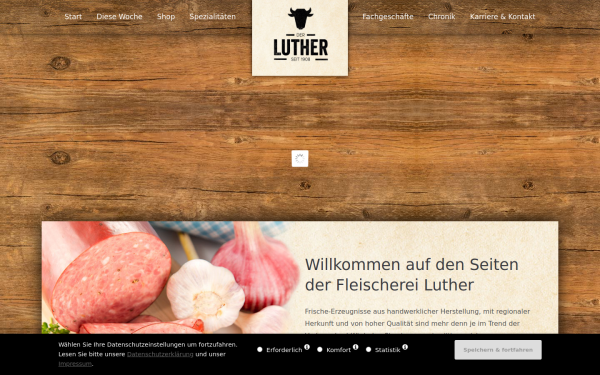 www.luther-fleischwaren.de