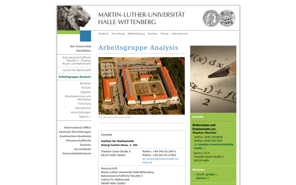 analysis.mathematik.uni-halle.de