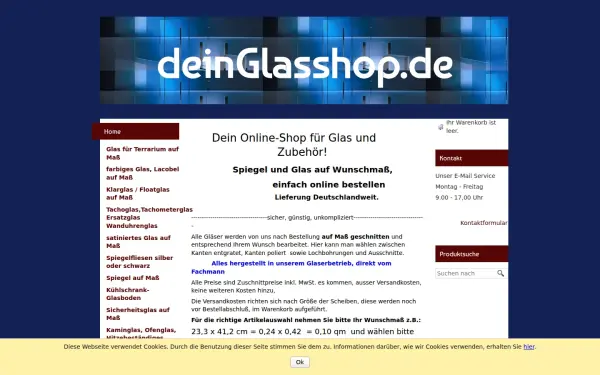 www.deinglasshop.de