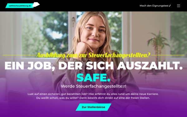 www.zahltsichausbildung.de